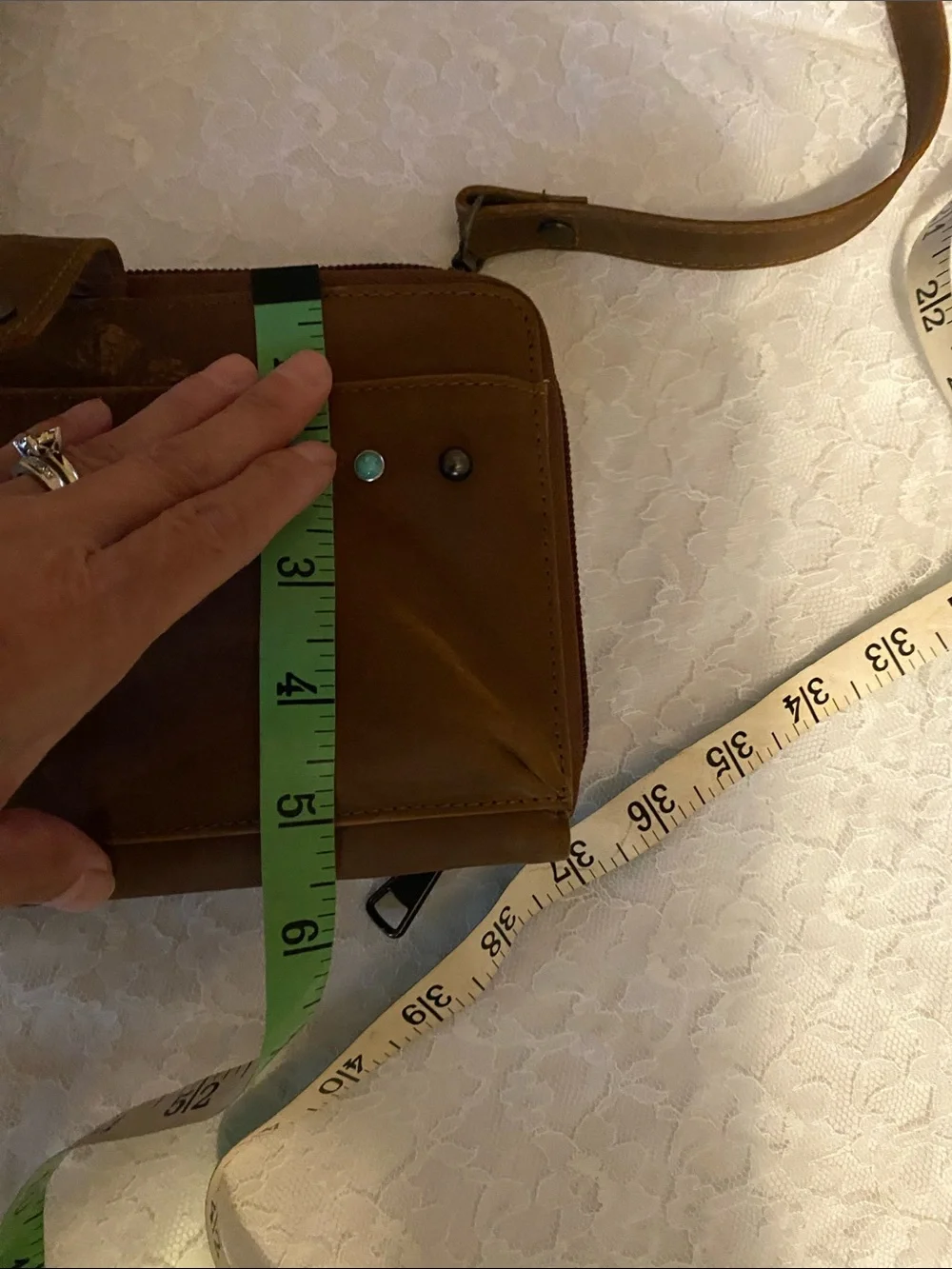 Concealed Carry Millie Leather Crossbody